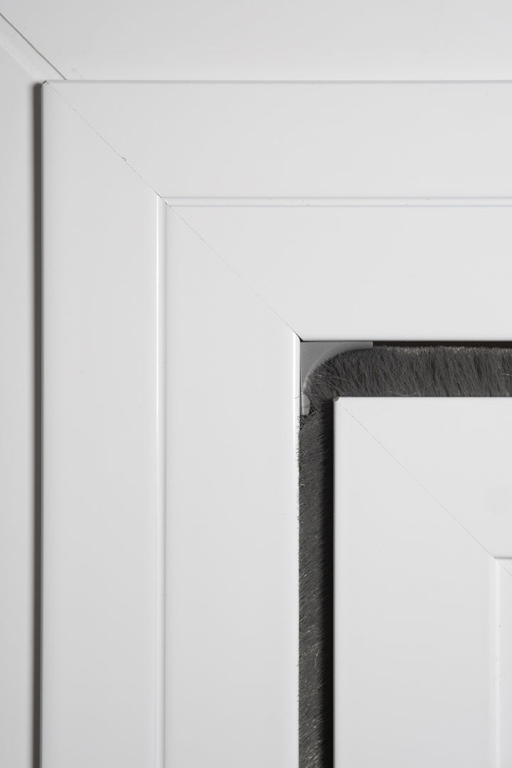 Insektenschutz-Pendeltür PT2.5 von Neher, Montage mit und ohne Bohren, maßgefertigt, passgenau, Online-Shop Insektenbleibendraussen.de