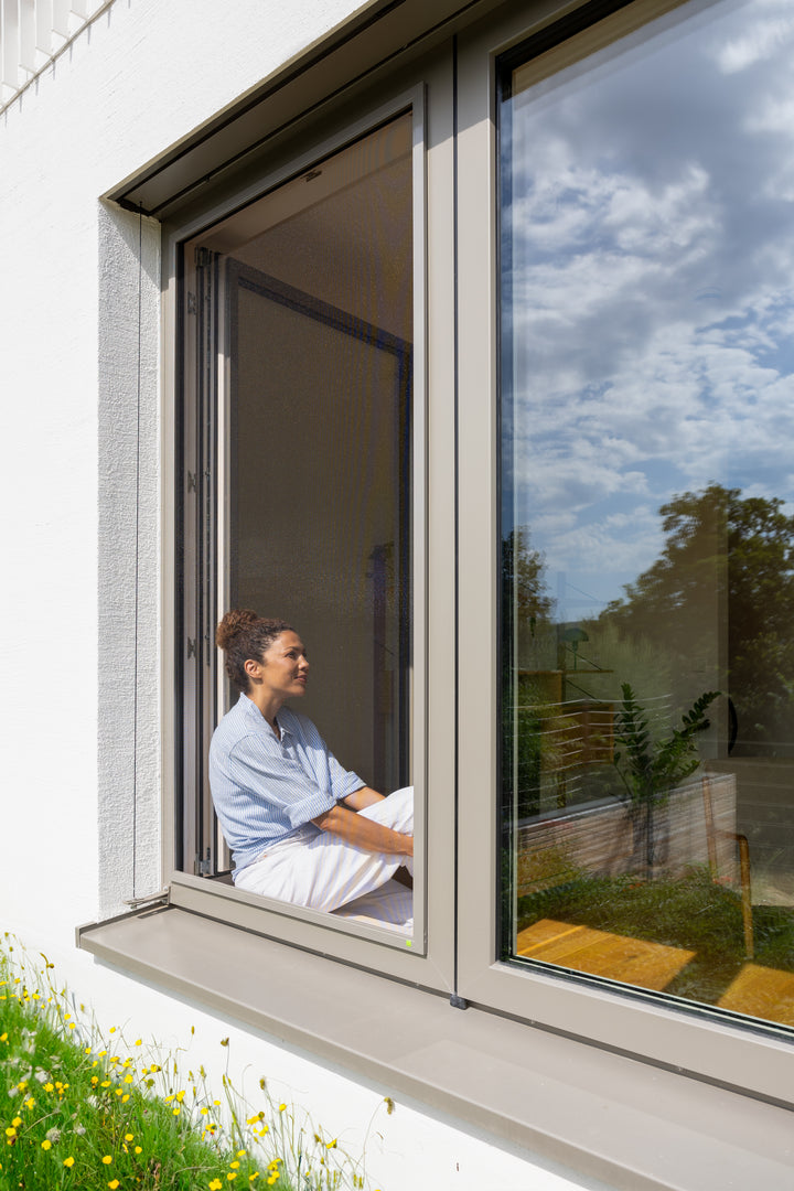 Insektenschutz-Spannrahmen SP2.1 für flächenbündige und flächenversetzte Fenster