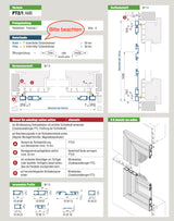 Mückengitter-Pendeltür PT2/1 AMB_Produktblatt, maßgefertigt, richtiges Aufmaß nehmen, Online-Shop Insekten bleiben draussen