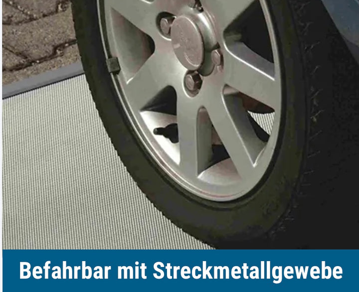 Neher Lichtschachtabdeckung LiSA 1.1 Freiliegend, mit 4-seitiger Auflage, begehbar und befahrbar, Online-Shop Insekten bleiben draussen