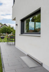 Neher Lichtschachtabdeckung, regensicher RESi 2/2 mit Lüftungskasten mit 3-seitiger Auflage, Polycarbonatplatte, maßgefertigt, Online-Shop Insekten bleiben draussen
