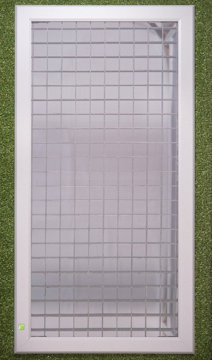 Neher Lichtschachtabdeckung LiSA 1/1 Freiliegend, mit 4-seitiger Auflage, maßgefertigt, kinderleichte Montage, begehbar mit Robustec-Gewebe, Online-Shop Insektenbleibendraussen.de