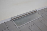 Neher Lichtschachtabdeckung regensicher RESi 2.2 mit Lüftungskasten mit 3-seitiger Auflage, maßgefertigt im Onlineshop Insektenbleibendraussen.de